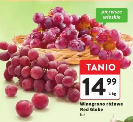 winogrona różowe