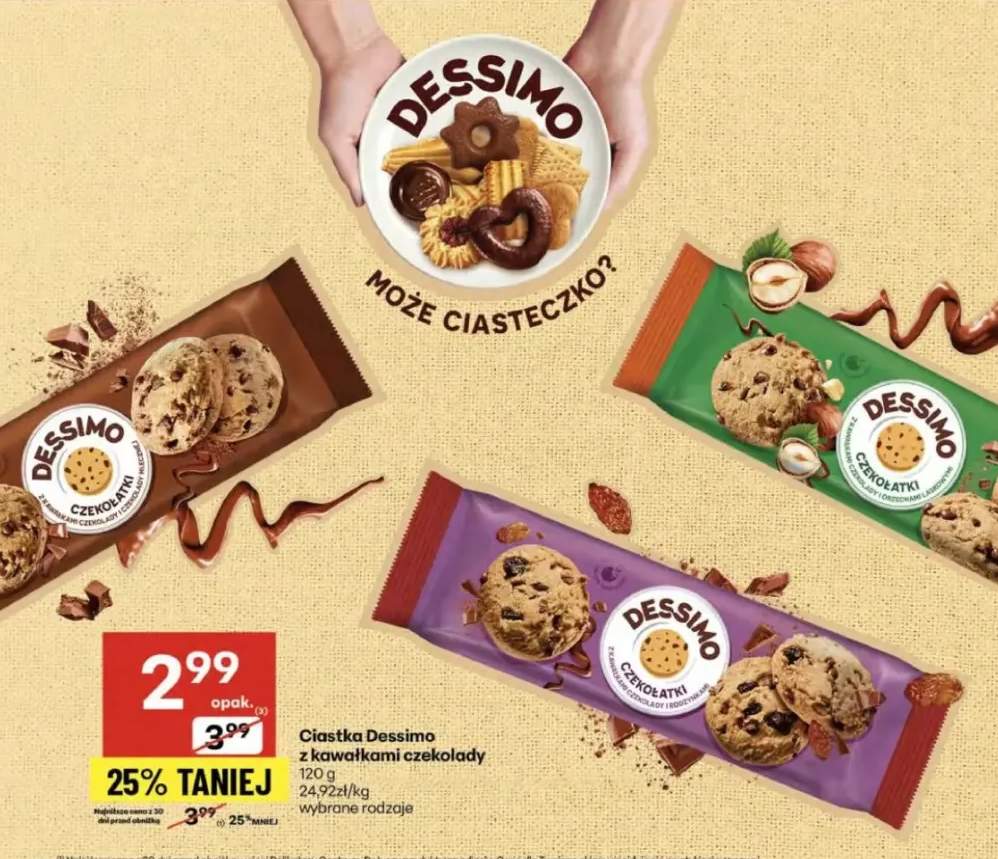 ciastko z czekoladą