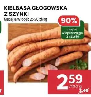 kiełbasa głogowska