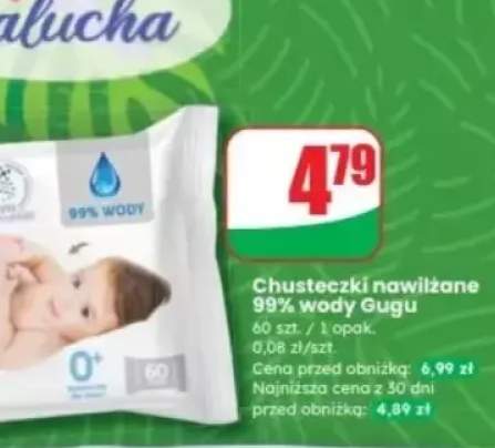 chusteczki dla niemowląt