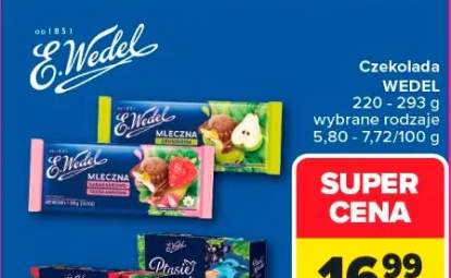 czekolada wedel