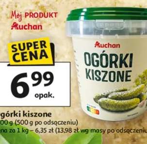 ogórki kiszone