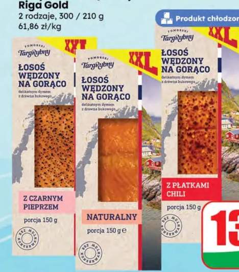 łosoś wędzony na gorąco