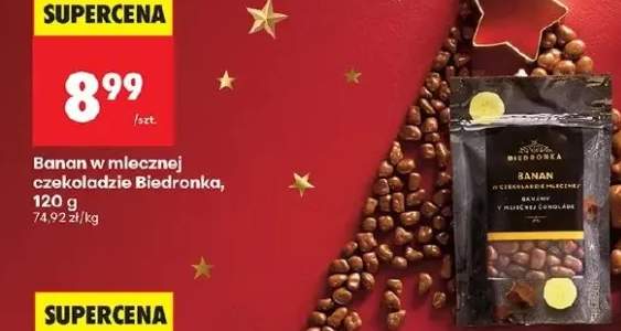 banan w czekoladzie