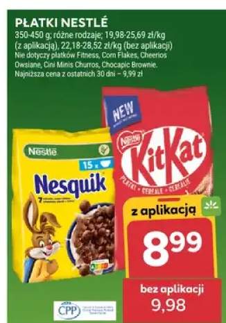 płatki śniadaniowe