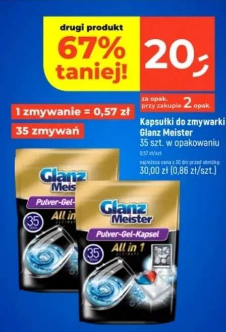 kapsułki do zmywarki