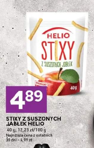 Stixy z suszonych jabłek