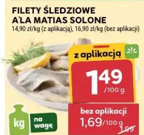 Filety śledziowe dla matjasa odsączone