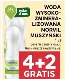 Woda wysoko-zmineralizowana Norvil Muszyński