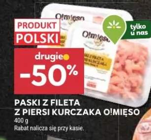 Paski z fileta z piersi kurczaka oimieso