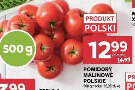 Pomidory malinowe polskie