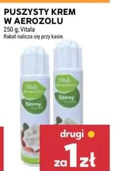 Puszysty krem w aerozolu