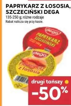 Paprykarz z łososia, płatki corn szczeciński różne rodzaje