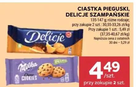 Ciastka pieguski, delicje szampańskie