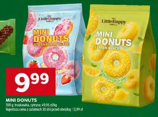 Mini donuts truskawka