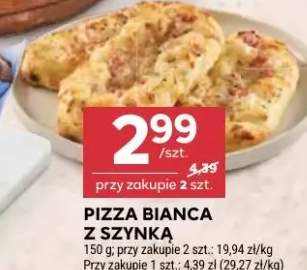 Pizza Bianca z szynką