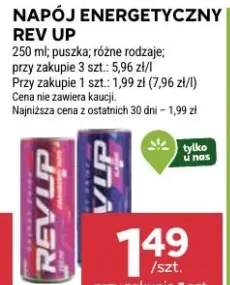 Napój energetyczny Rev Up