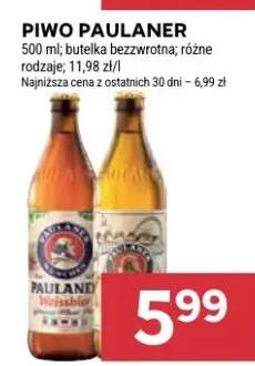 Piwo butelka bezwrotna, różne rodzaje