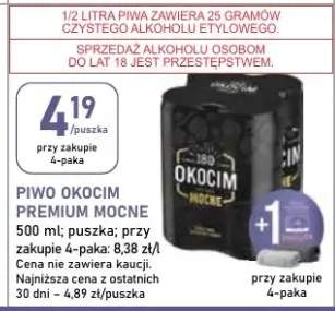 Piwo Okocim Premium Mocne puszka