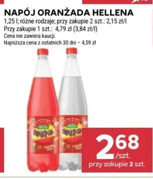 Napój oranżada różne rodzaje