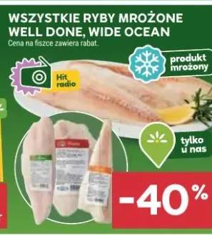 Ryby mrożone Well Done, Wide Ocean