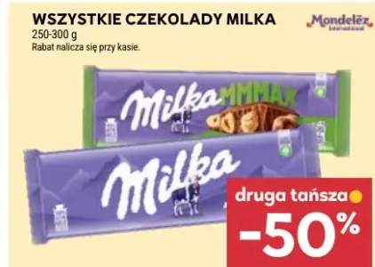 Czekolady Milka różne rodzaje