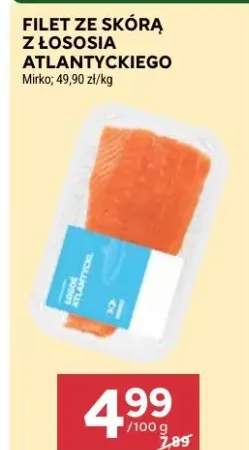 Filet ze skórą z łososia atlantyckiego Mirko