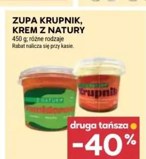 Zupa krupnik, krem z natury