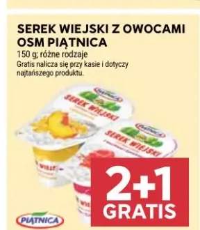 Serek wiejski z owocami OSM