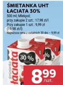 Śmietanka UHT Łaciata 30%