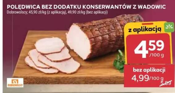 Polędwica bez dodatku konserwantów z Wadowic