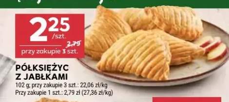 Półksiężyc z jabłkami