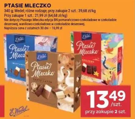 Czekolada Ptasie Mleczko różne rodzaje