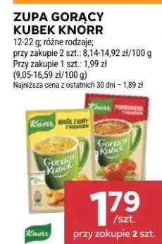 Zupa gorący kubek Knorr