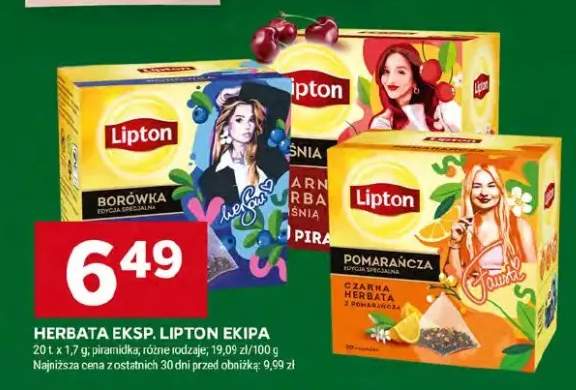 Herbata eksp. Lipton Ekipa