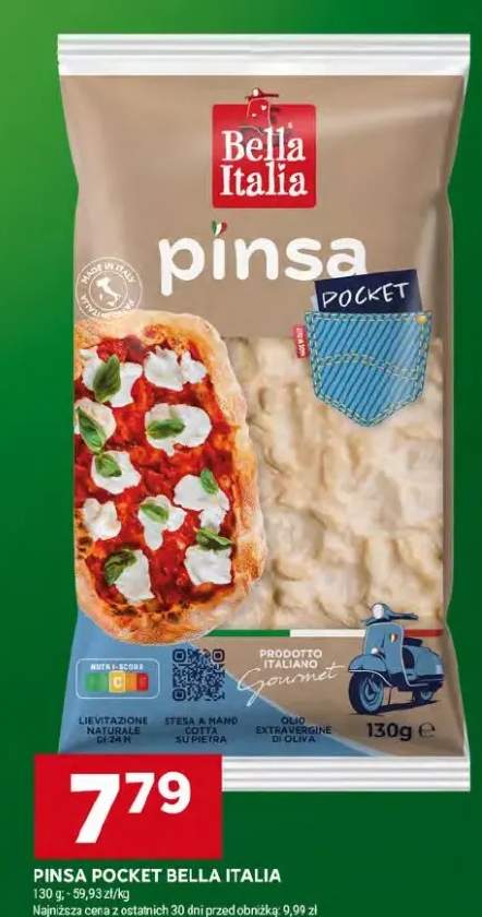 Pinsa pocket Bella Italia