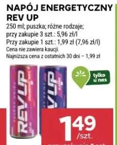 Napój energetyczny Rev Up
