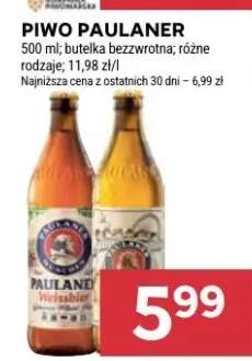 Piwo butelka bezwrotna, różne rodzaje