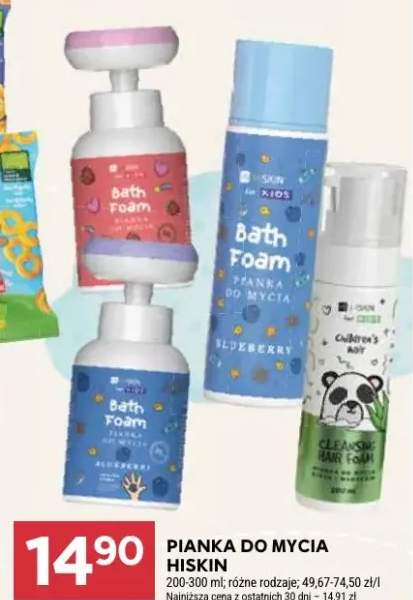 Pianka do mycia dla dzieci