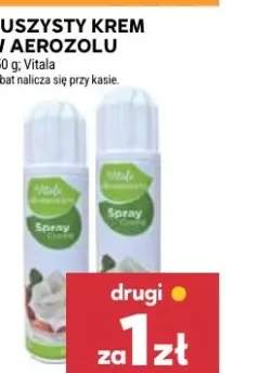 Puszysty krem w aerozolu