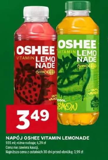 Napój Oshee Vitamin Lemonade