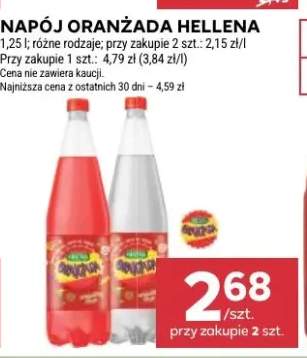 Napój oranżada różne rodzaje