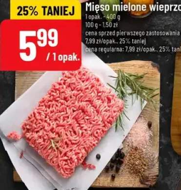 mięso mielone wieprzowe