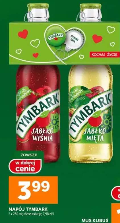 Napój Tymbark jabłko mięta