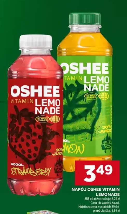 Napój Oshee vitamin lemonade