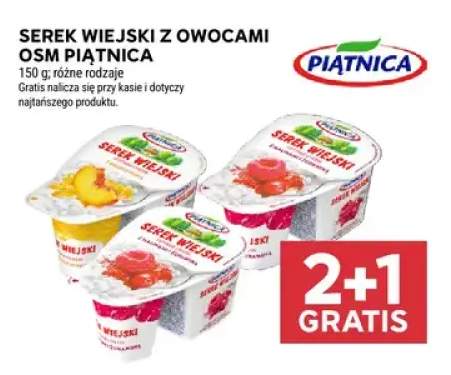 Serek wiejski z owocami osm