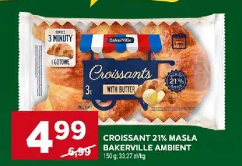 Croissant 21% masła ambient