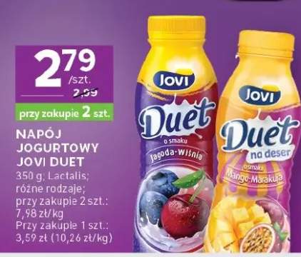 Napój jogurtowy jovi duet