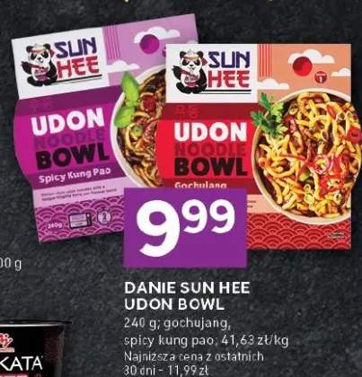 Danie udon bowl gochujang, spicy kung pao