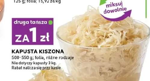 Kapusta kiszona różne rodzaje